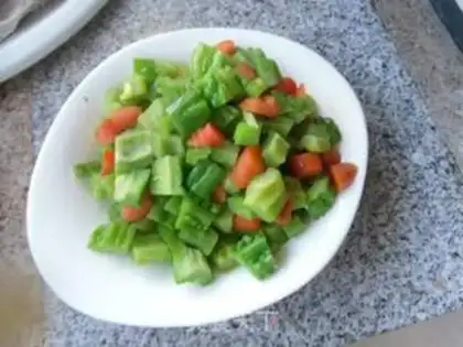 Make Salted ham and bitter melon step 5