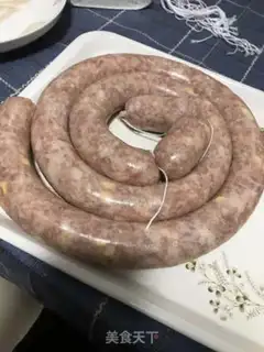 Make Corn pig sausage step 2
