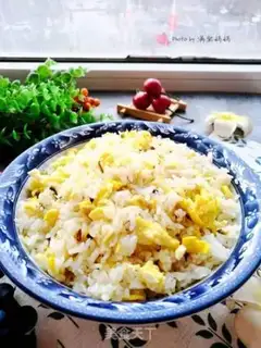Make Egg fried rice step 9