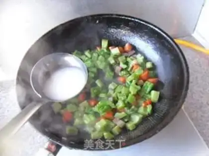 Make Salted ham and bitter melon step 9