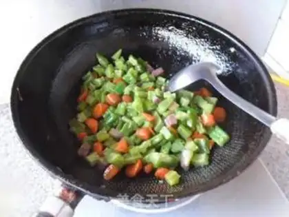 Make Salted ham and bitter melon step 10