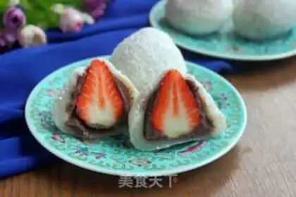 Make Strawberry Dafu step 7