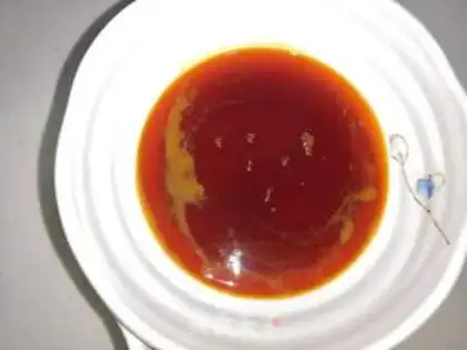 Make Homemade shrimp oil step 9