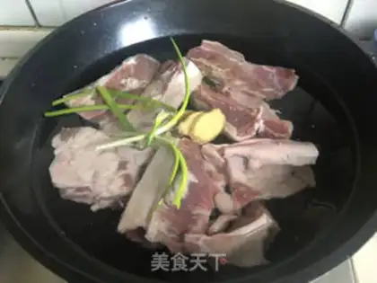 Make Apricot veal step 1