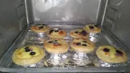 Make Blueberry balls step 11