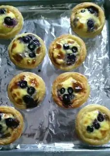 Make Blueberry balls step 12