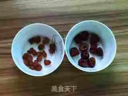 Make Sweet soup with silver and potatoes step 3