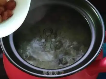 Make Sweet soup with silver and potatoes step 5