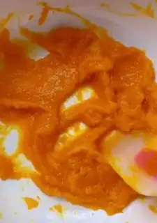 Make Pumpkin bag step 1