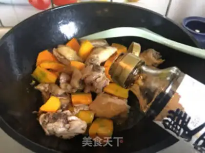 Make Pumpkin chicken step 7