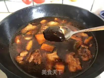 Make Pumpkin chicken step 8