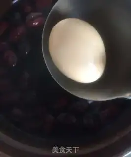 Make Oglympus eggs and red date soup step 5