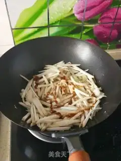 Make Garlic fried abalone step 4