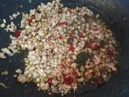 Make Precious peppers, golden mushrooms step 3