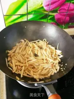 Make Garlic fried abalone step 5