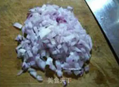 Make Onion eggcake step 3