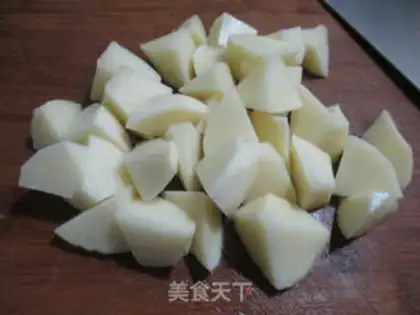 Make Spudball burning potatoes step 1