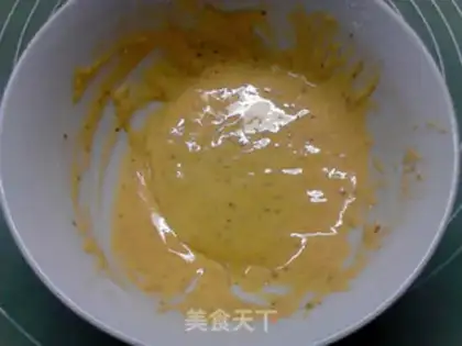 Make Fried sesame salad and chili cake step 4