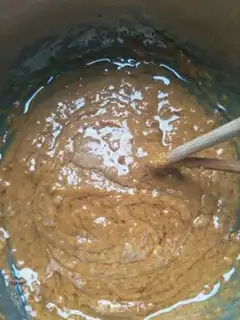 Make Souffle peanut rice step 1