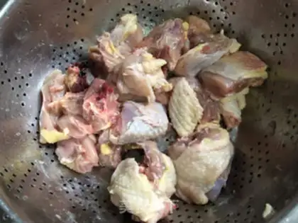 Make Abalone chicken step 0