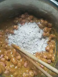 Make Souffle peanut rice step 3