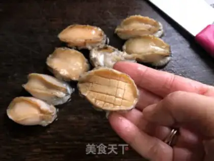 Make Abalone chicken step 1