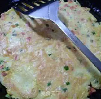 Make Ham intestinal egg potatoes step 9