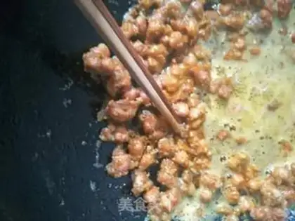 Make Souffle peanut rice step 6