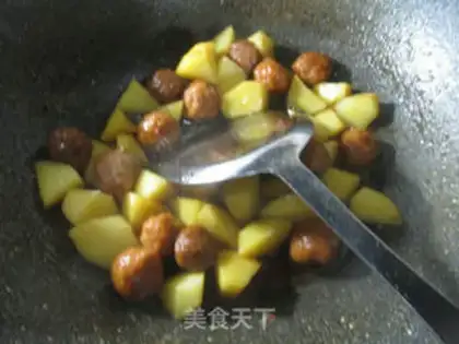 Make Spudball burning potatoes step 9
