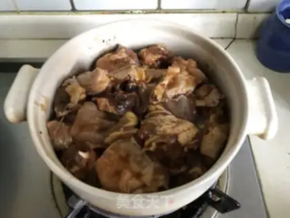 Make Abalone chicken step 5