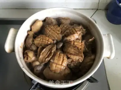 Make Abalone chicken step 6