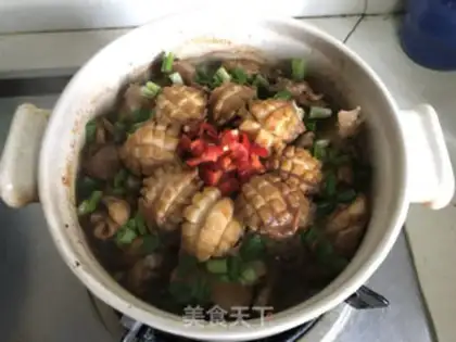 Make Abalone chicken step 7