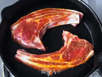 Make A lamb chop step 3