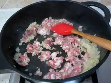 Make Sea, land, and crown pizza step 9