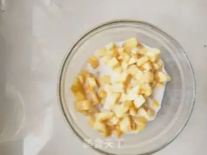 Make Banana milk toast step 1
