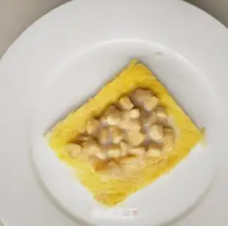 Make Banana milk toast step 2