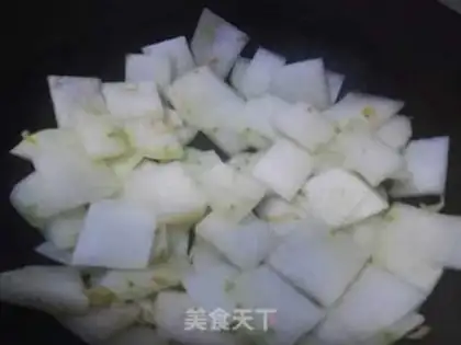 Make Shrimp peeled melons step 4