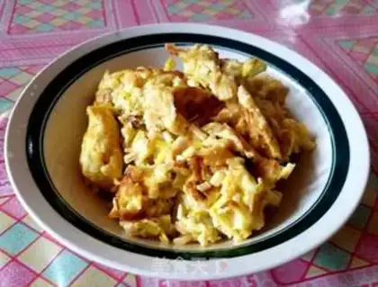Make Garlic eggs step 3