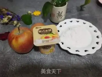 Make Apple yogurt step 0