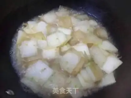 Make Shrimp peeled melons step 7