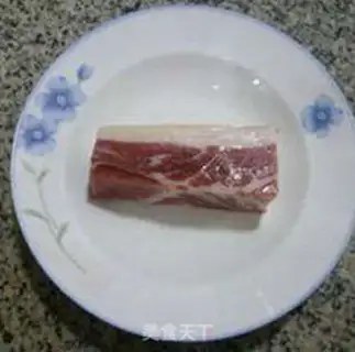 Make Salted meat chop radish soup step 1
