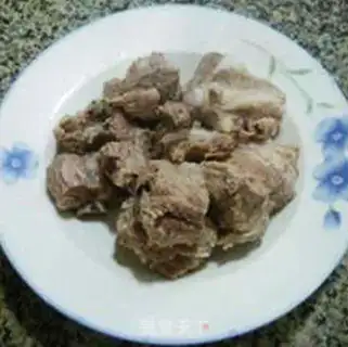 Make Salted meat chop radish soup step 2