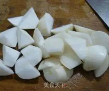 Make Salted meat chop radish soup step 4