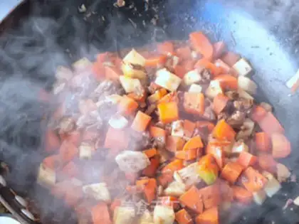 Make Tomato rice step 6