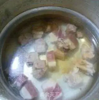 Make Salted meat chop radish soup step 6