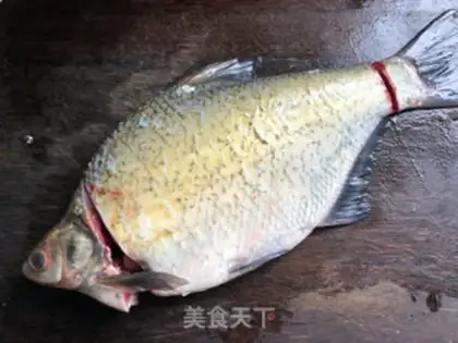 Make Open the fish step 1