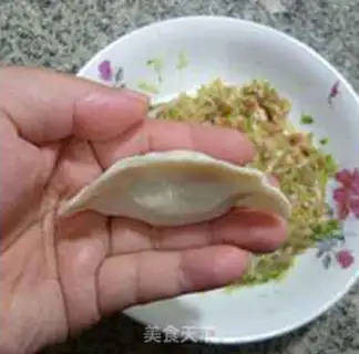 Make Blue radish dumplings step 8