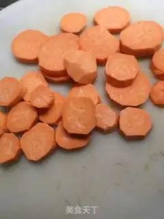 Make Gold potato melons step 1