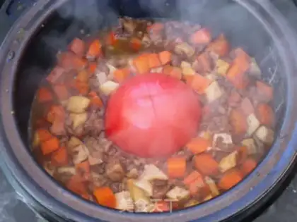 Make Tomato rice step 9