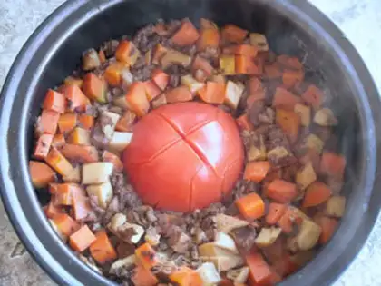 Make Tomato rice step 10